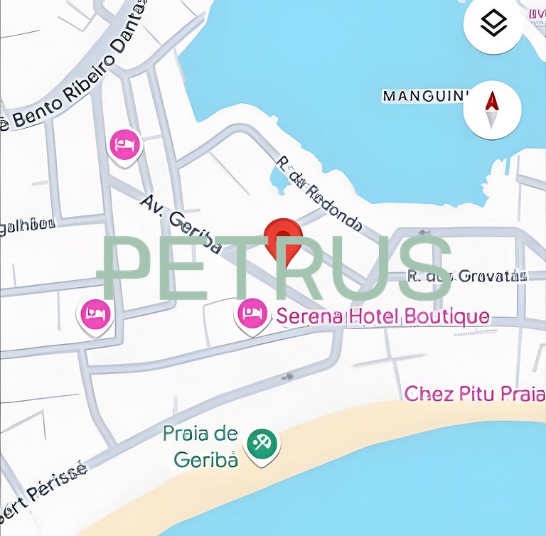 Casa a 130m da Praia de Geribá